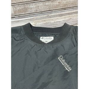 Columbia Sportswear Men's Wind Breaker Pull Over Golf Black Size XL‎